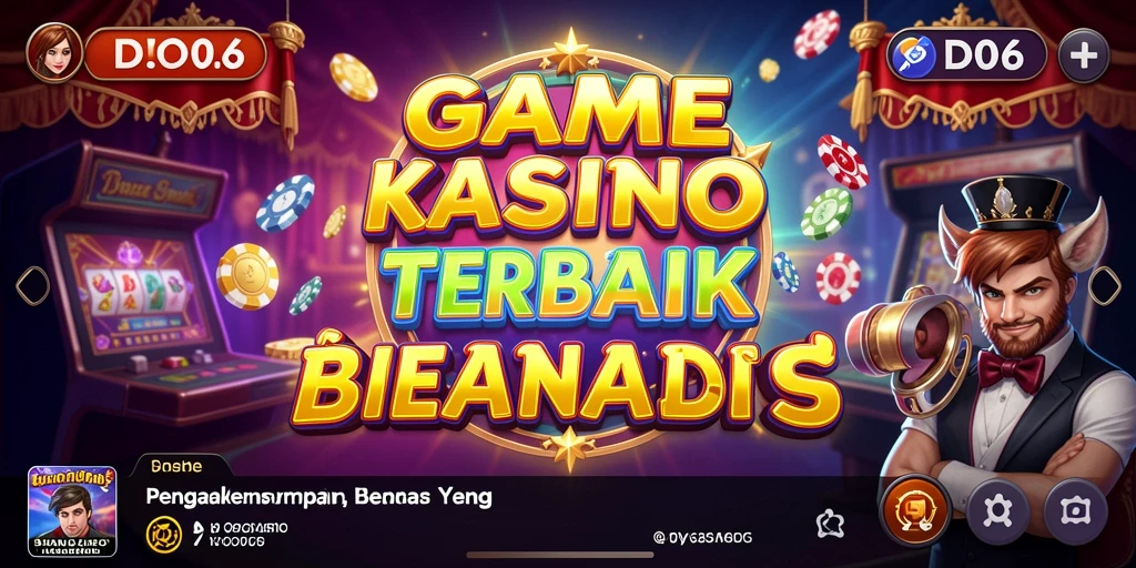Gameplay D06 menampilkan pengalaman Kasino yang mendebarkan dengan grafis berkualitas tinggi.