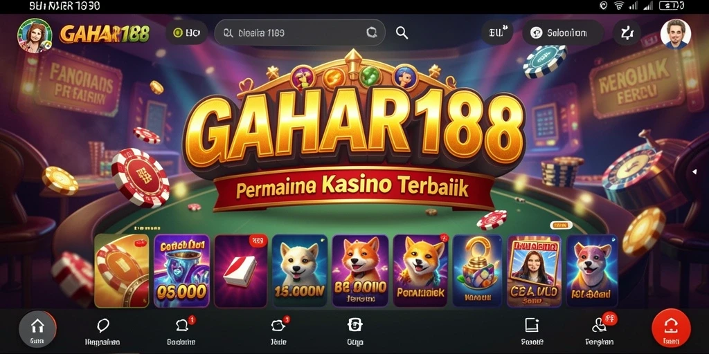 Tampilan gameplay GAHAR188 yang mendebarkan dan interaktif.