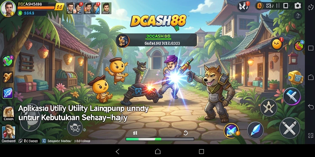 Tampilan antarmuka pengguna IDCASH88 yang intuitif dan menarik.