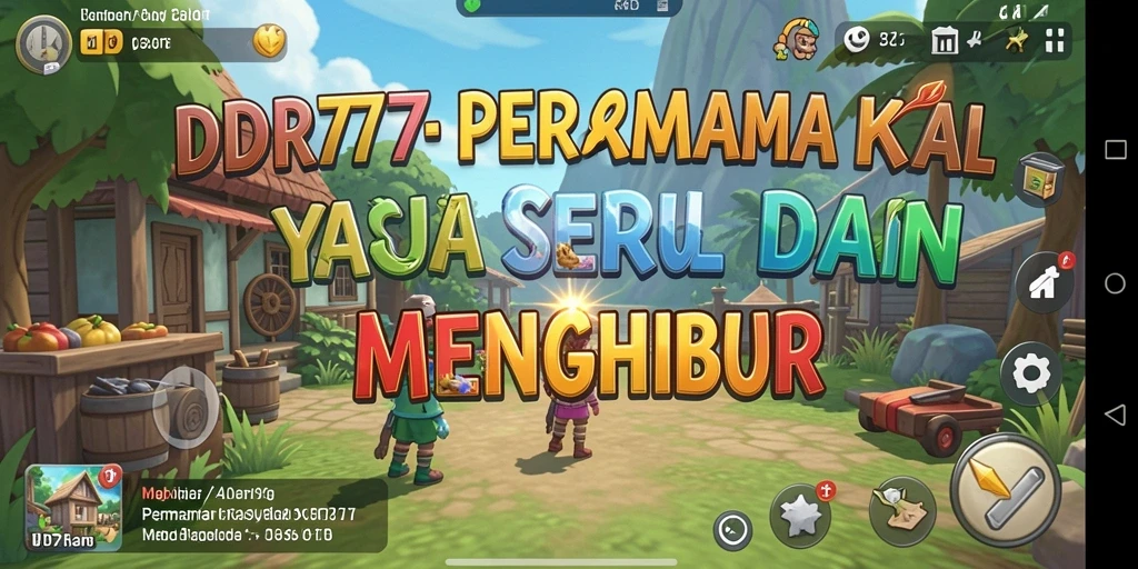 Tangkapan layar gameplay IDR77 menampilkan momen seru dalam permainan kasual.
