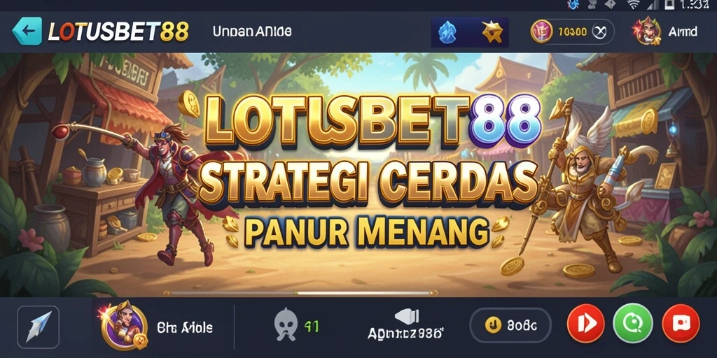 Tampilan gameplay LOTUSBET88 yang menarik dan menantang untuk strategi.