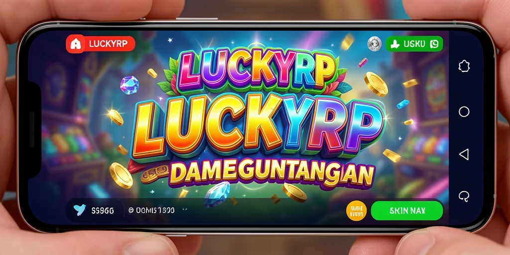 Screenshot utama LUCKYRP menampilkan grafik gameplay Slot yang menarik.