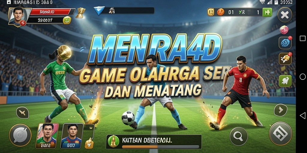 Tampilan menarik dari gameplay MENARA4D dalam olahraga kompetitif.
