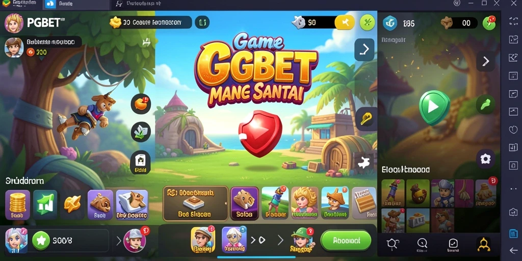 Screenshot utama PGBET menunjukkan momen seru dalam gameplay Casual.