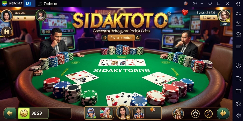Tampilan gameplay menarik dalam aplikasi SIDAKTOTO.
