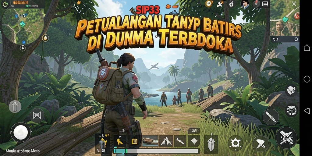 Gameplay SIP33 yang seru dengan dunia terbuka yang luas.