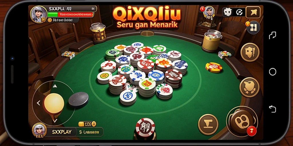 Tampilan utama SXXPLAY yang menarik dalam permainan QiuQiu.