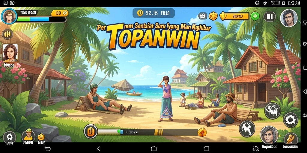 Tangkapan layar menunjukkan gameplay seru dari TOPANWIN yang menghibur.