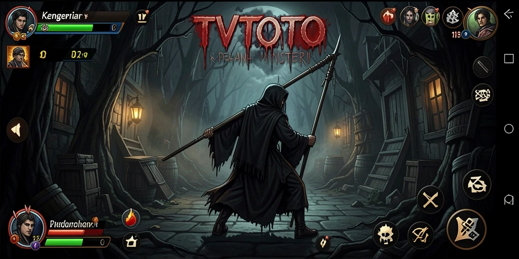 Tangkapan layar menunjukkan gameplay menegangkan di TVTOTO.